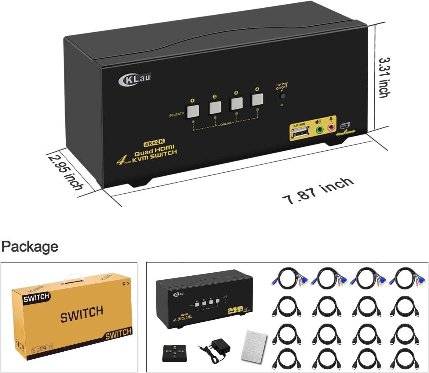 Diverse array of devices compatible with the CKLau KVM Switch