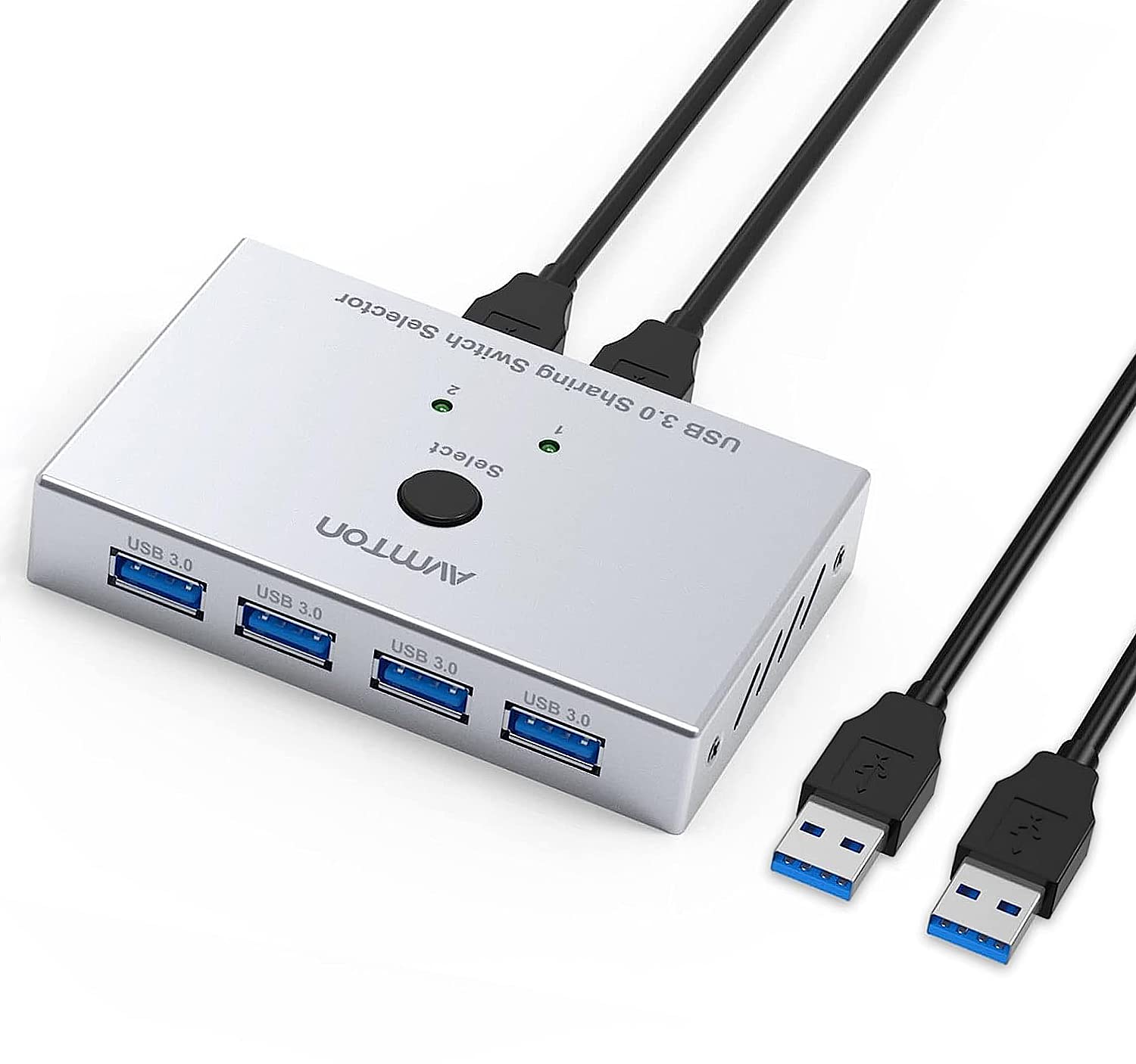 USB 3.0 Switch, AVMTON USB Switcher Selector