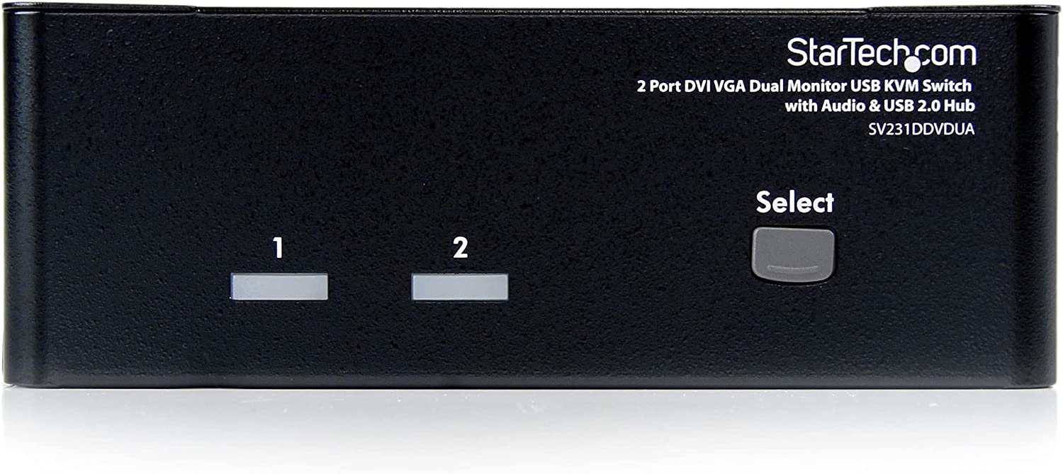 StarTech.com 2 Port KVM Switch Features