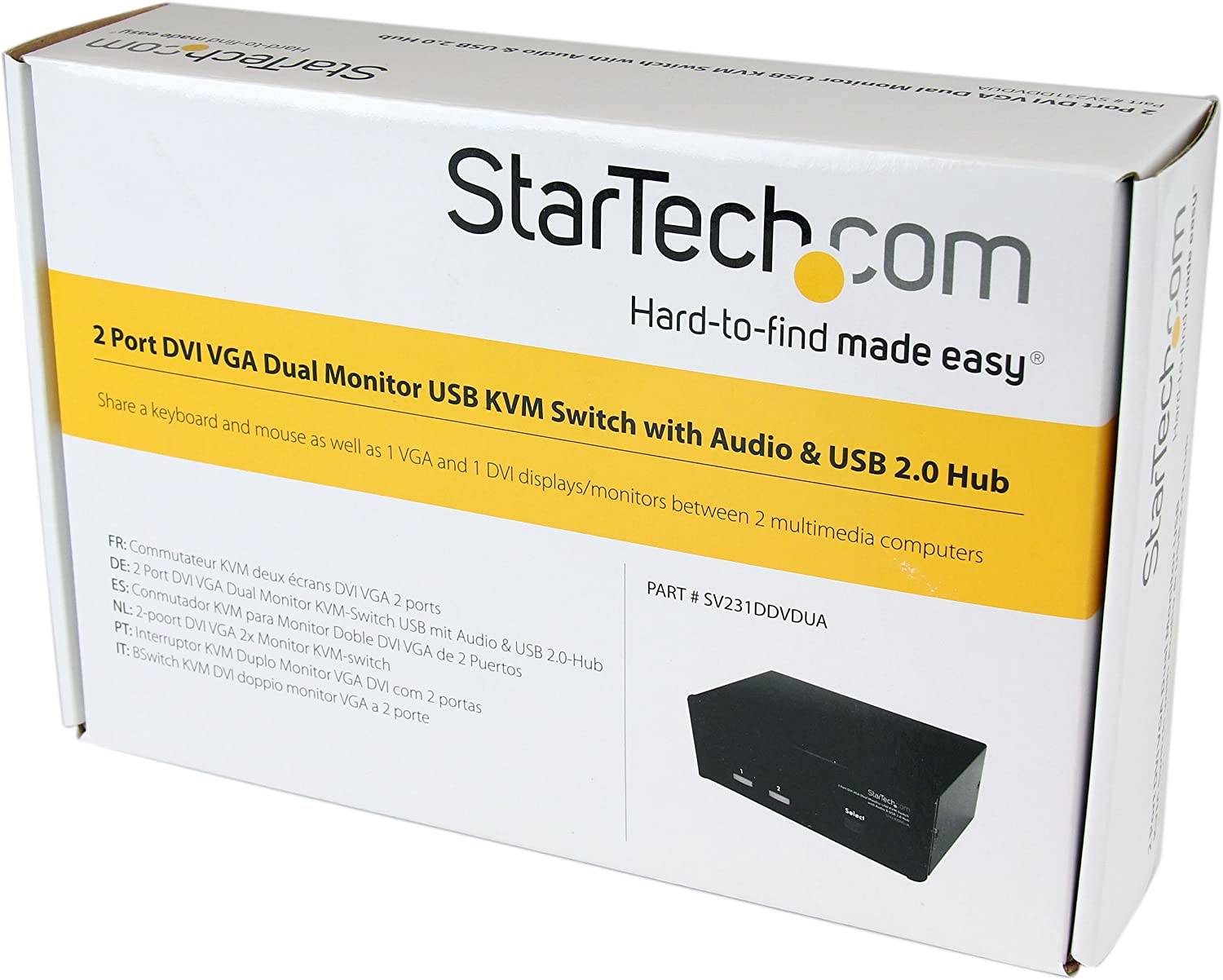 StarTech.com 2 Port KVM Switch Final Thoughts