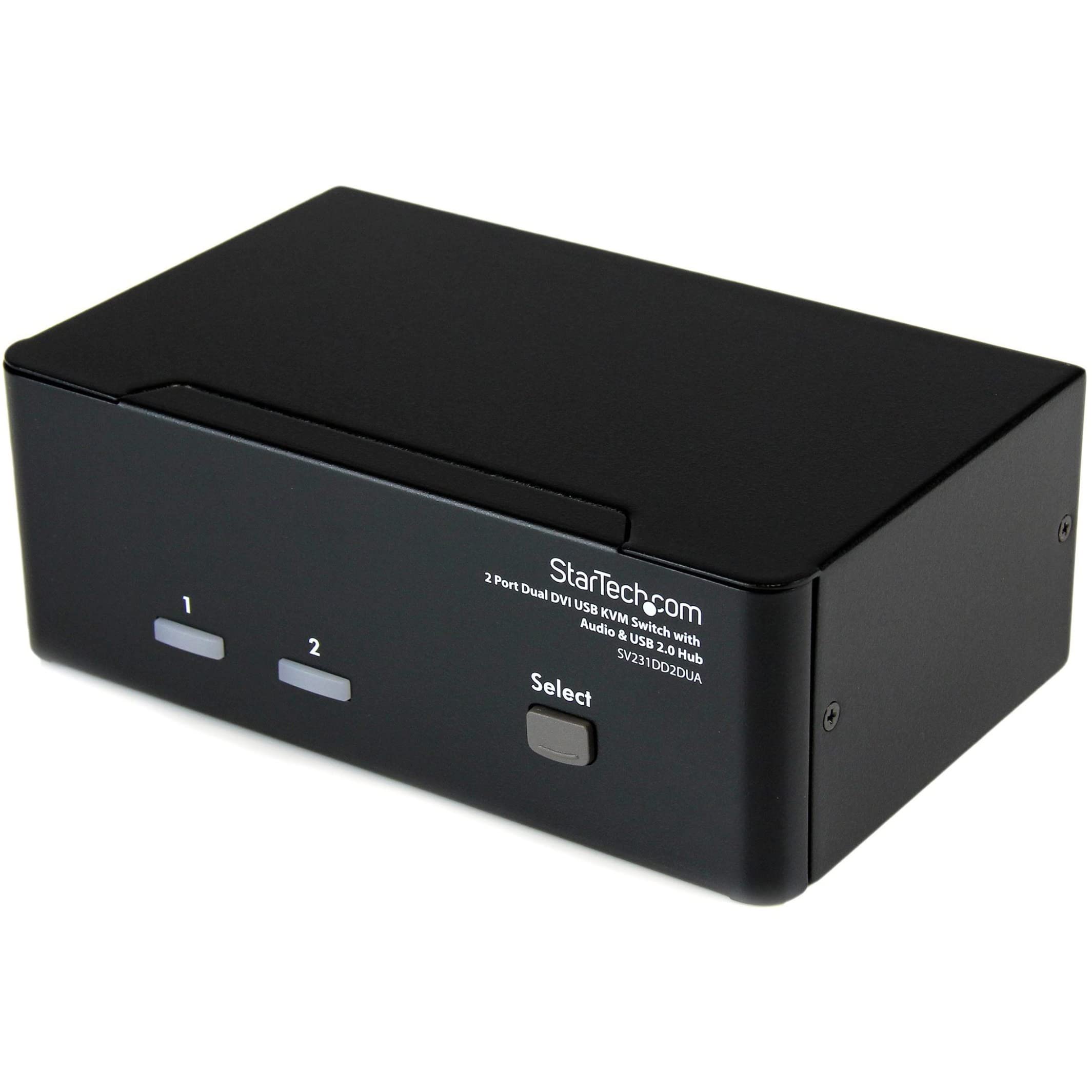 StarTech.com DVI KVM Switch with Audio & USB 2.0 Hub